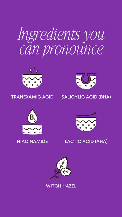 BUSHBALM - Radiant Reset Exfoliating Toner Pads