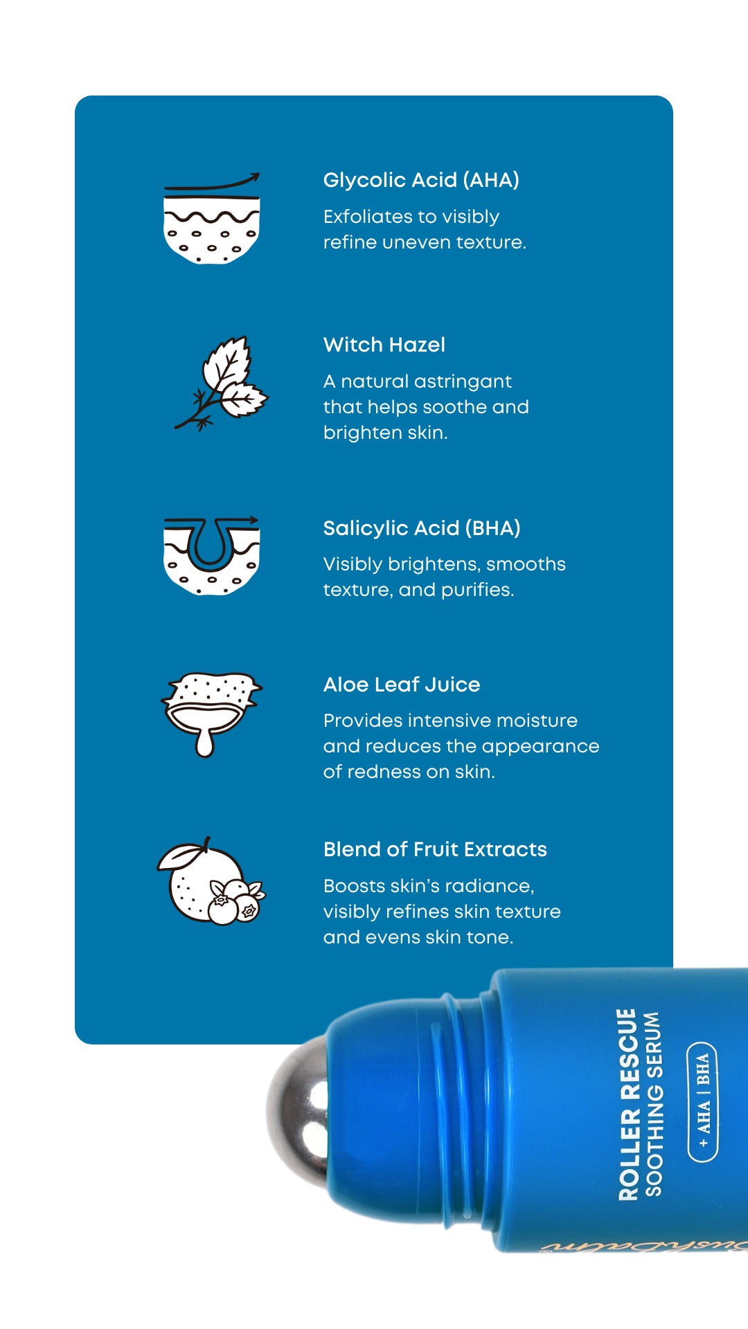 BUSHBALM - Roller Rescue Soothing Serum