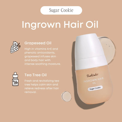 BUSHBALM - Sugar Cookie Ingrown Hair Oil
