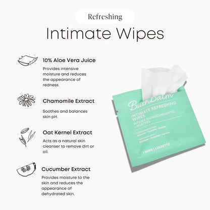 BUSHBALM - Intimate Refreshing Wipes